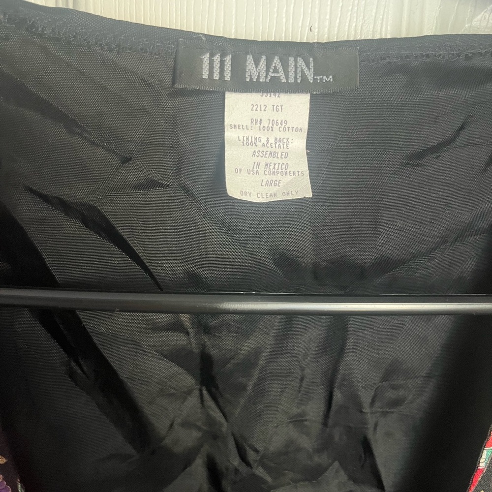 Festive Santa Patterned Vest - image 3